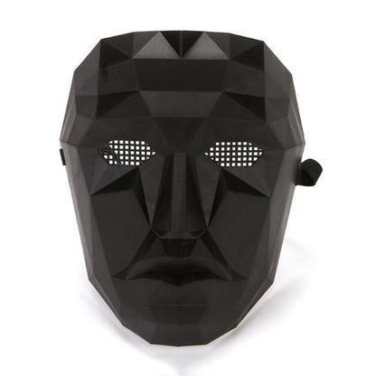 Mysterieus Kapuzenkostuum Zwart met Masker & Handschoenen Unisex Halloween Cosplay Party Outfit voor Kinderen & Volwassenen