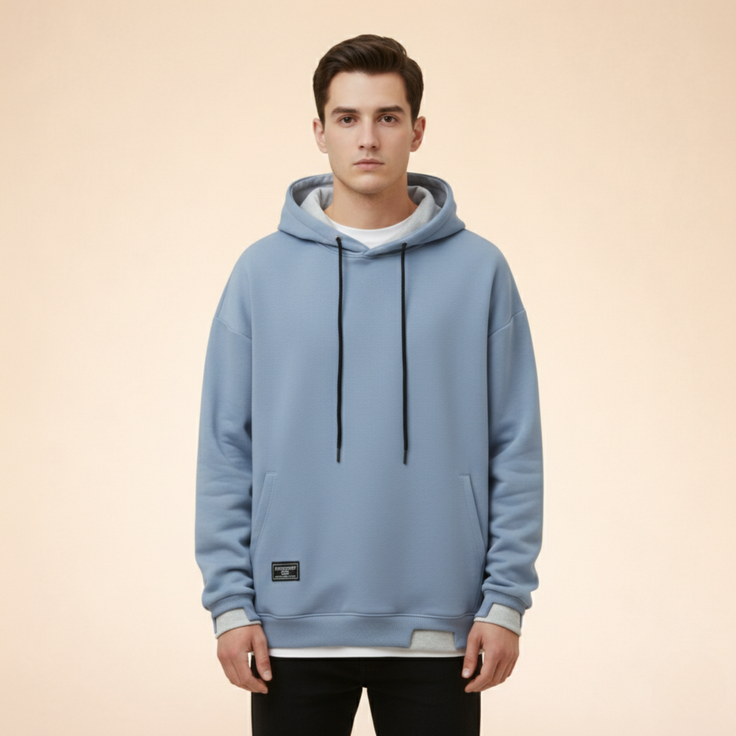 Hoodie Heren Klassiek Comfortabel Zacht