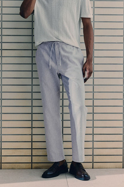 Herenbroek Met Koord - Casual en Elegante Stijl
