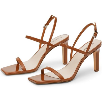 Strappy High Heel Sandalen met Enkelbandje – Elegant Open Teen Design voor Feesten en Speciale Gelegenheden