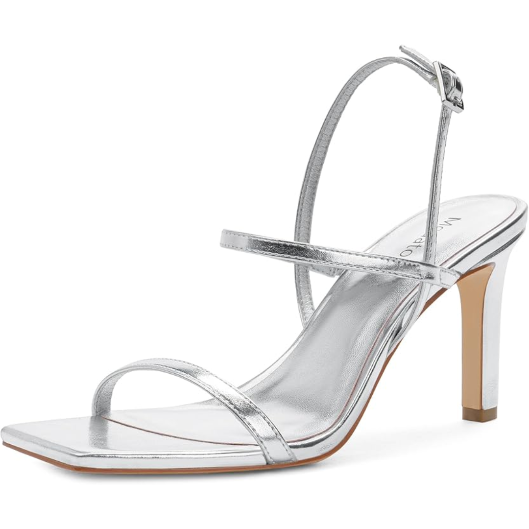 Strappy High Heel Sandalen met Enkelbandje – Elegant Open Teen Design voor Feesten en Speciale Gelegenheden