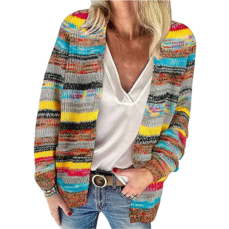 Dames Cardigan Zacht Warme Trui