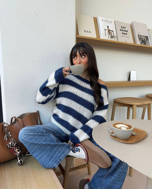 Gebreide Vest Oversized Warme Trui - StudioMarella
