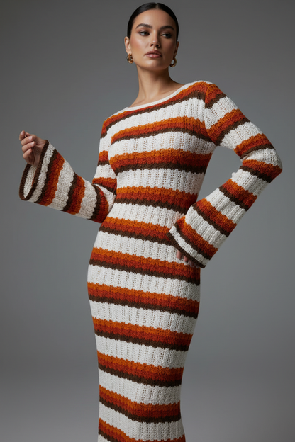 Rugloze Maxi Jurk voor Vrouw Zomerse Stijl