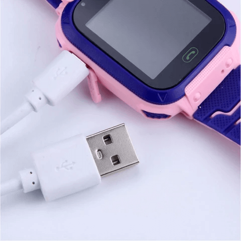 Kinder Smartwatch met LBS-Tracking en Waterdicht Ontwerp voor Kinderen Roze Blauw