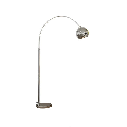 Booglamp Vloerlamp Chroom Zwart Zilver Verstelbaar 180cm E27 Woonkamer Modern
