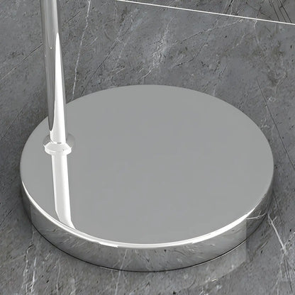 Booglamp Vloerlamp Chroom Zwart Zilver Verstelbaar 180cm E27 Woonkamer Modern