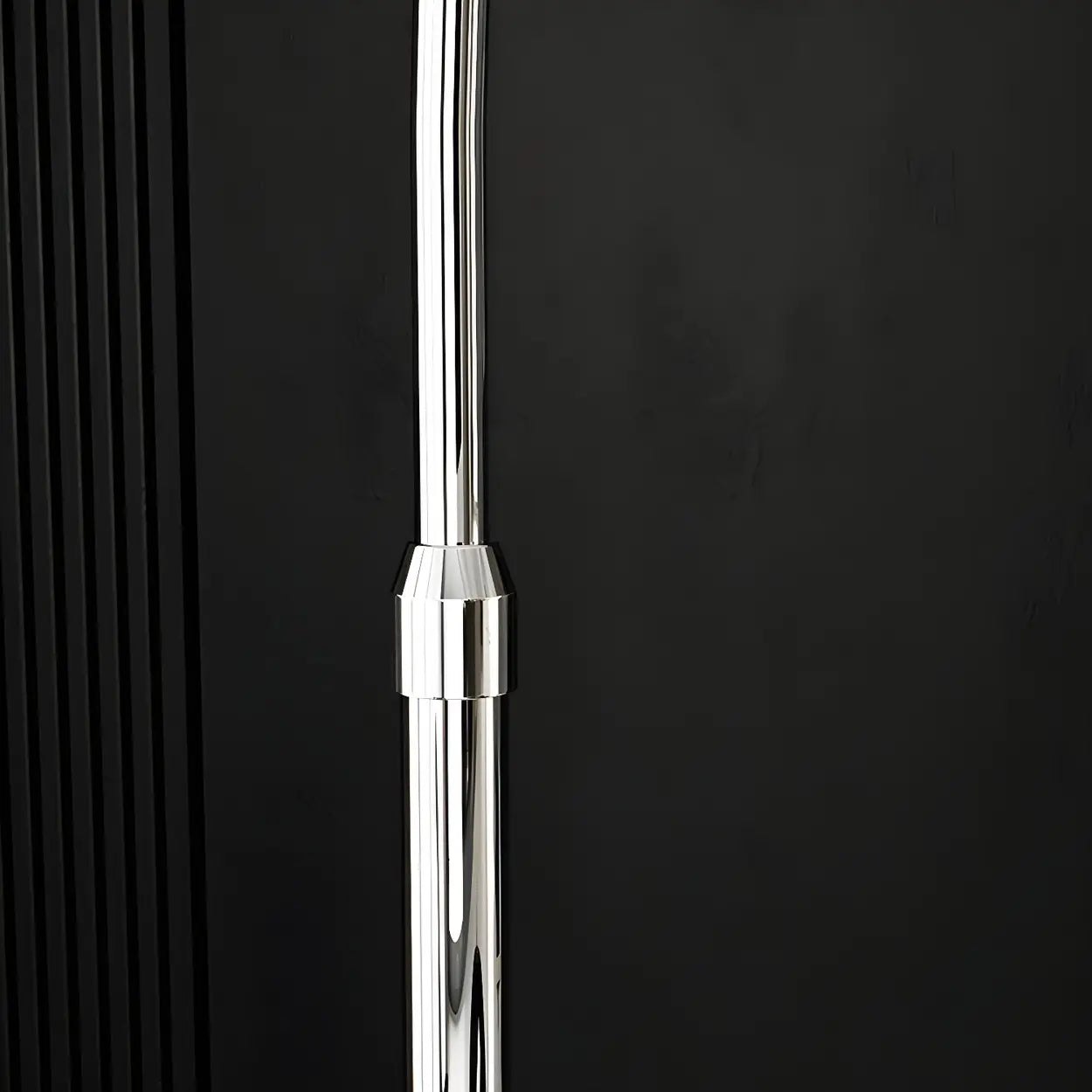 Booglamp Vloerlamp Chroom Zwart Zilver Verstelbaar 180cm E27 Woonkamer Modern