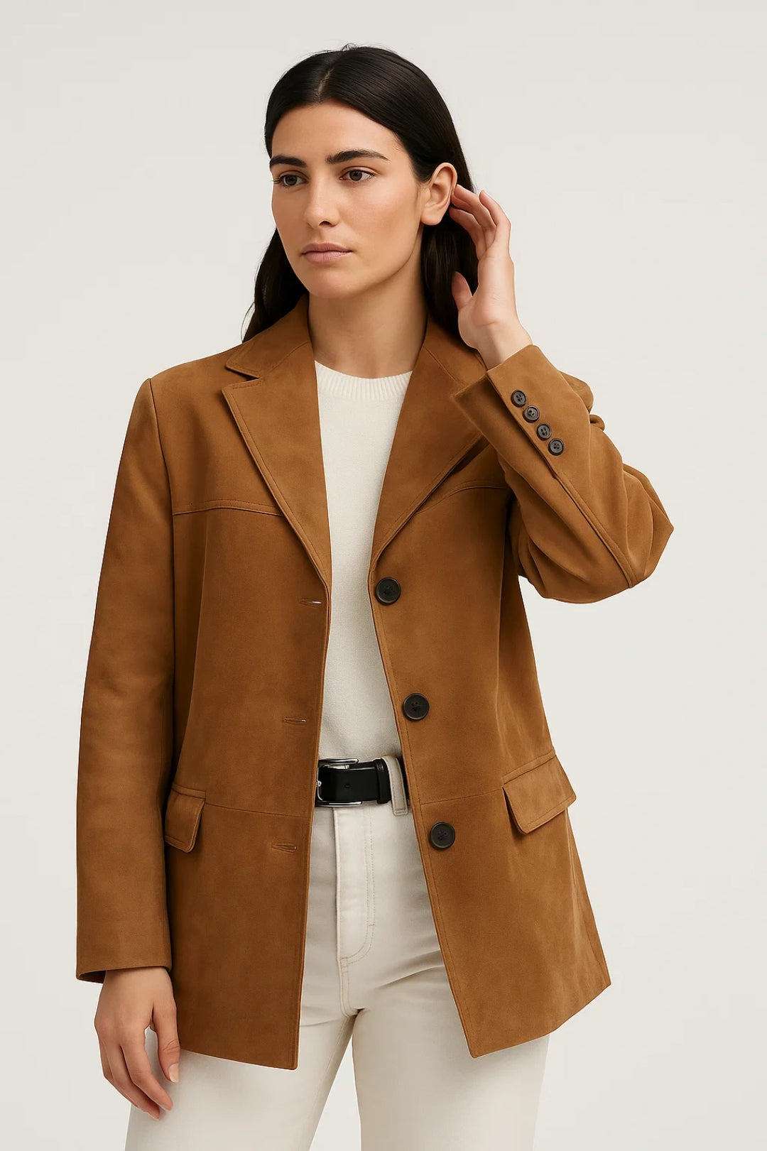 Dames Blazer Oversized Klassieke Stijl Casual Chique - StudioMarella