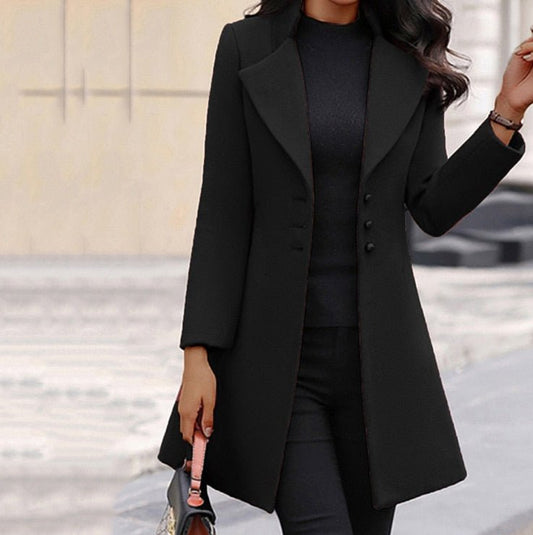 Luxe Dames Jas Elegante Stijl Volledig Leren - StudioMarella