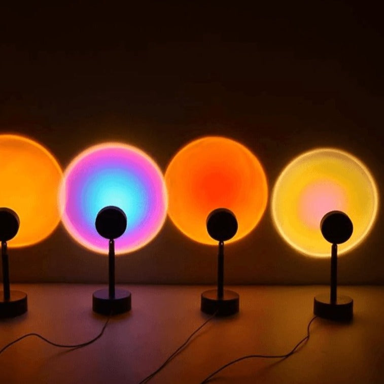 Zonsondergang Projectorlamp met 16 Kleuren en Verstelbare Hoek voor Sfeerverlichting