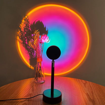 Zonsondergang Projectorlamp met 16 Kleuren en Verstelbare Hoek voor Sfeerverlichting