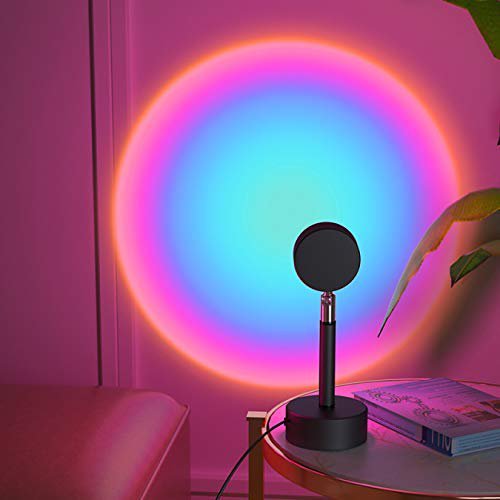 Zonsondergang Projectorlamp met 16 Kleuren en Verstelbare Hoek voor Sfeerverlichting