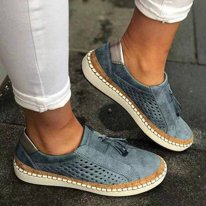 Orthopedische Dames Sneakers met Teenband voor Houdingscorrectie en Bunion Support - Grijs Zwart Comfortabel