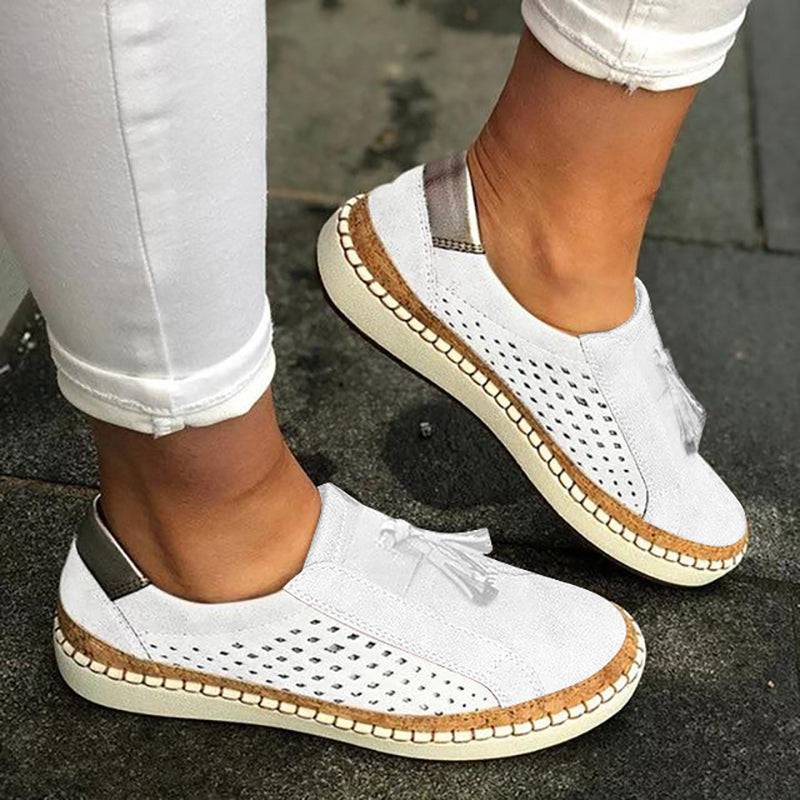 Orthopedische Dames Sneakers met Teenband voor Houdingscorrectie en Bunion Support - Grijs Zwart Comfortabel