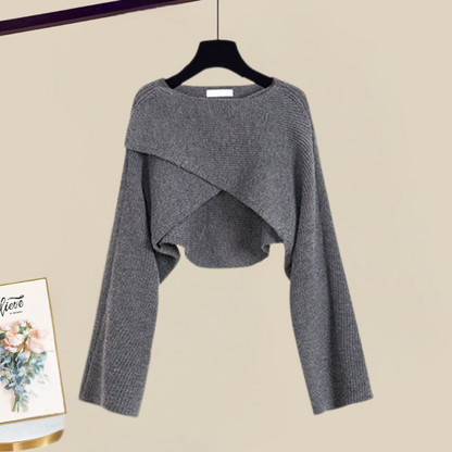 Dames Jurk met Topcombinatie Comfortabele Pasvorm
