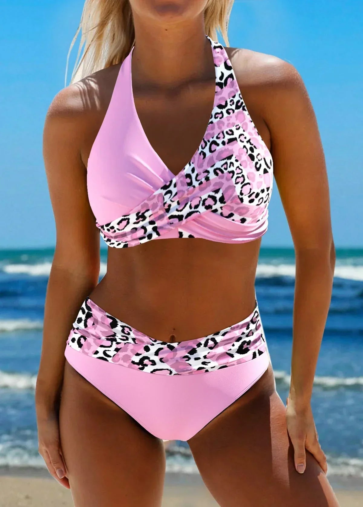 Kruis Bikini Badpak Zomerse Zwemkleding voor Vrouw