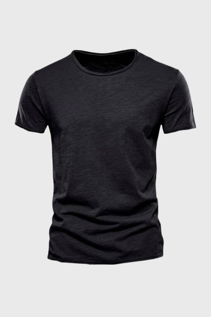 T-Shirt Heren - Zachte Katoen Casual | Comfort Fit - Antraciet