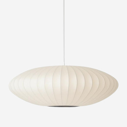 Hanglamp Ribbel Rond Cacoon Materiaal Crème Modern Design