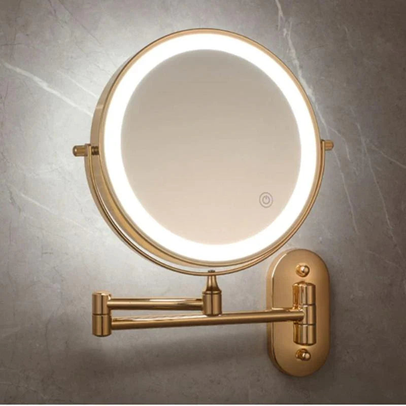 Verlichte LED Make-up Spiegel voor Badkamer & Make-up | Vergrotend & Oplaadbaar