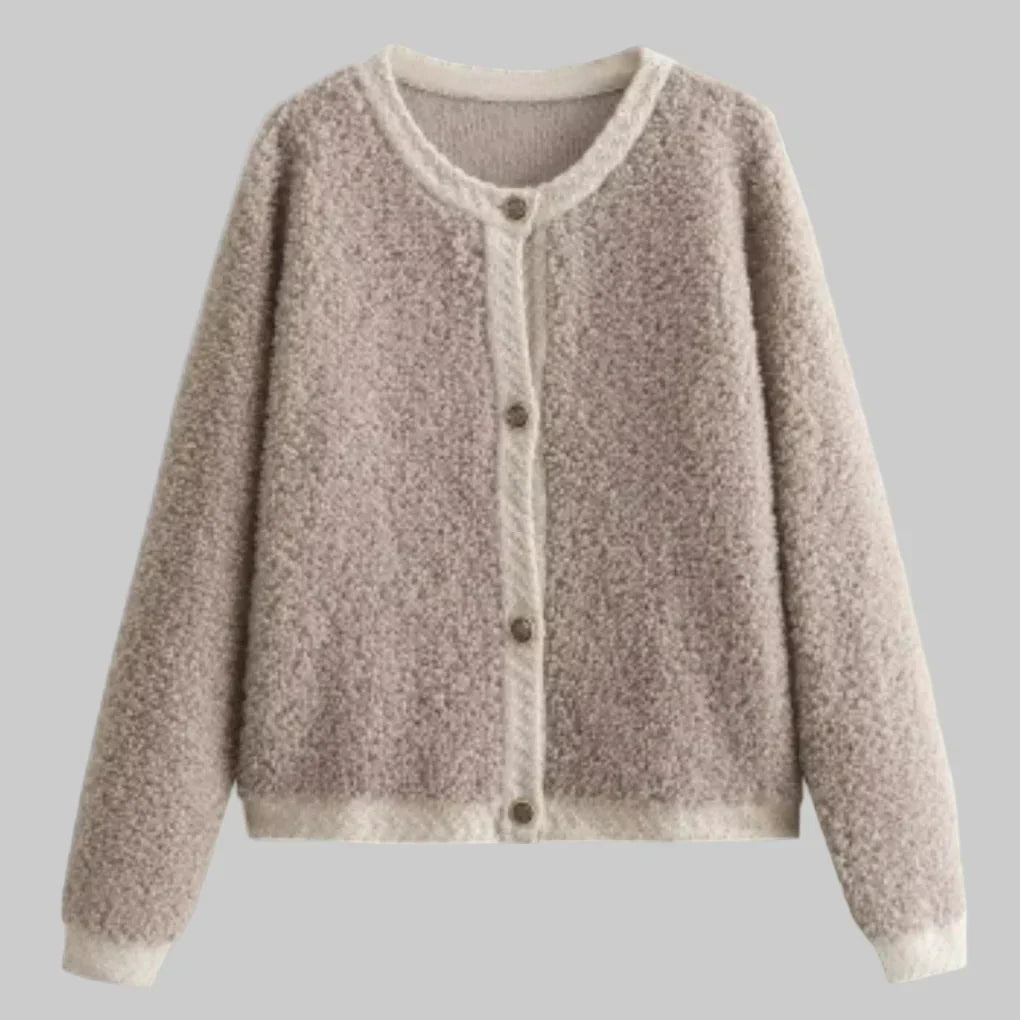 Dames Vest Zacht Casual Met Knoopsluiting