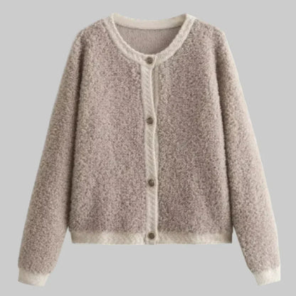 Dames Vest Zacht Casual Met Knoopsluiting