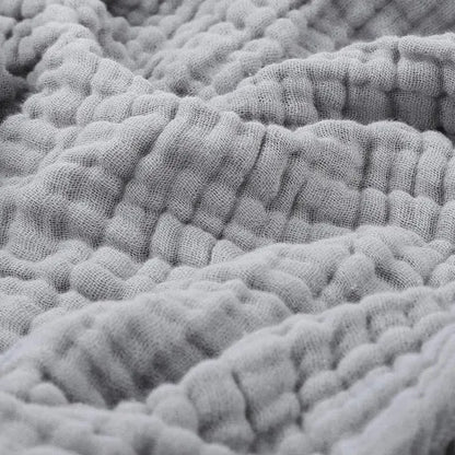 Zachte Mousseline Plaid Licht Katoenen Deken Rond Warm Pluche Woonkamer Slaapkamer