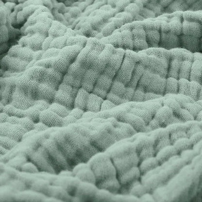 Zachte Mousseline Plaid Licht Katoenen Deken Rond Warm Pluche Woonkamer Slaapkamer