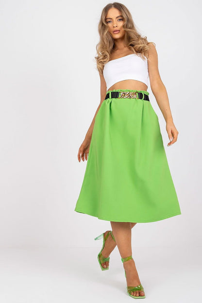 Midi Rok voor Dames Hoge Taille Comfortabele Stof - StudioMarella