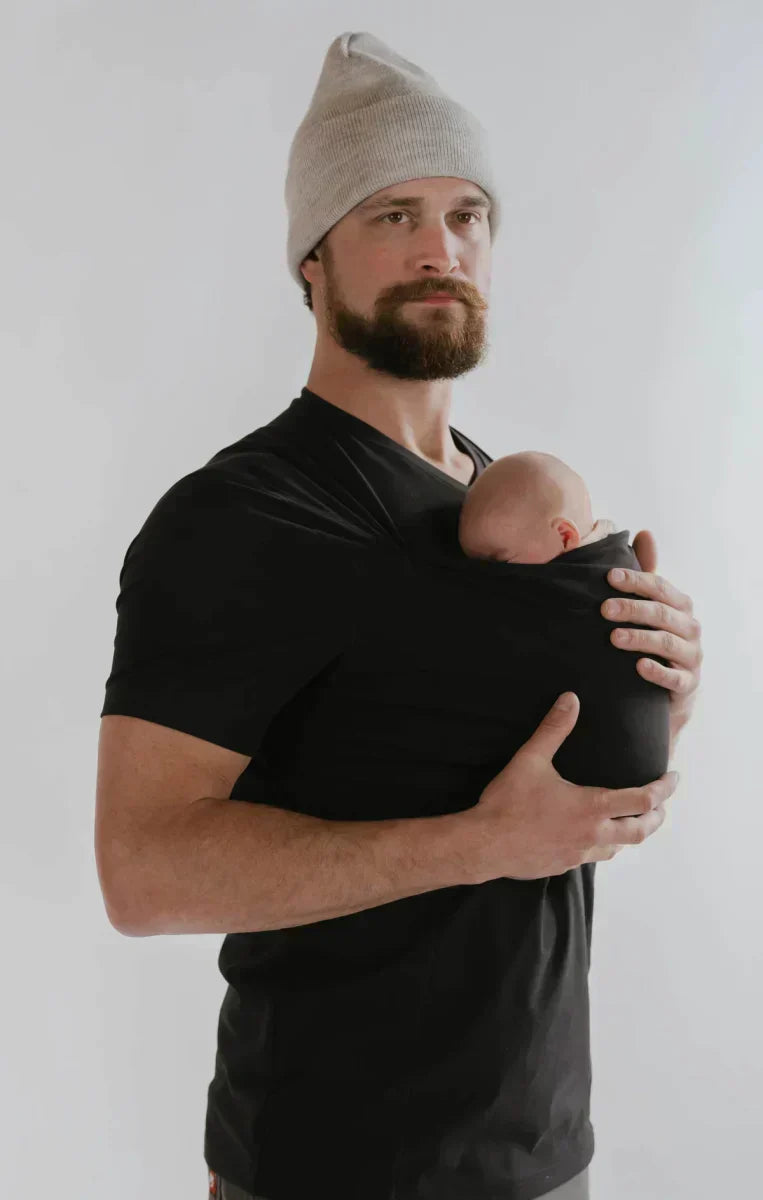 Draagshirt Baby T-Shirt met Geïntegreerde Draagdoek Handen Vrij voor Ouders