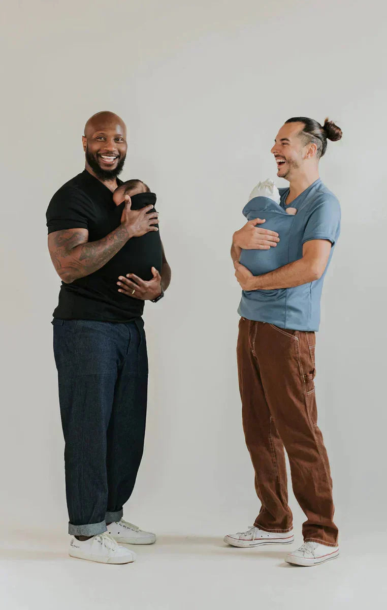 Draagshirt Baby T-Shirt met Geïntegreerde Draagdoek Handen Vrij voor Ouders