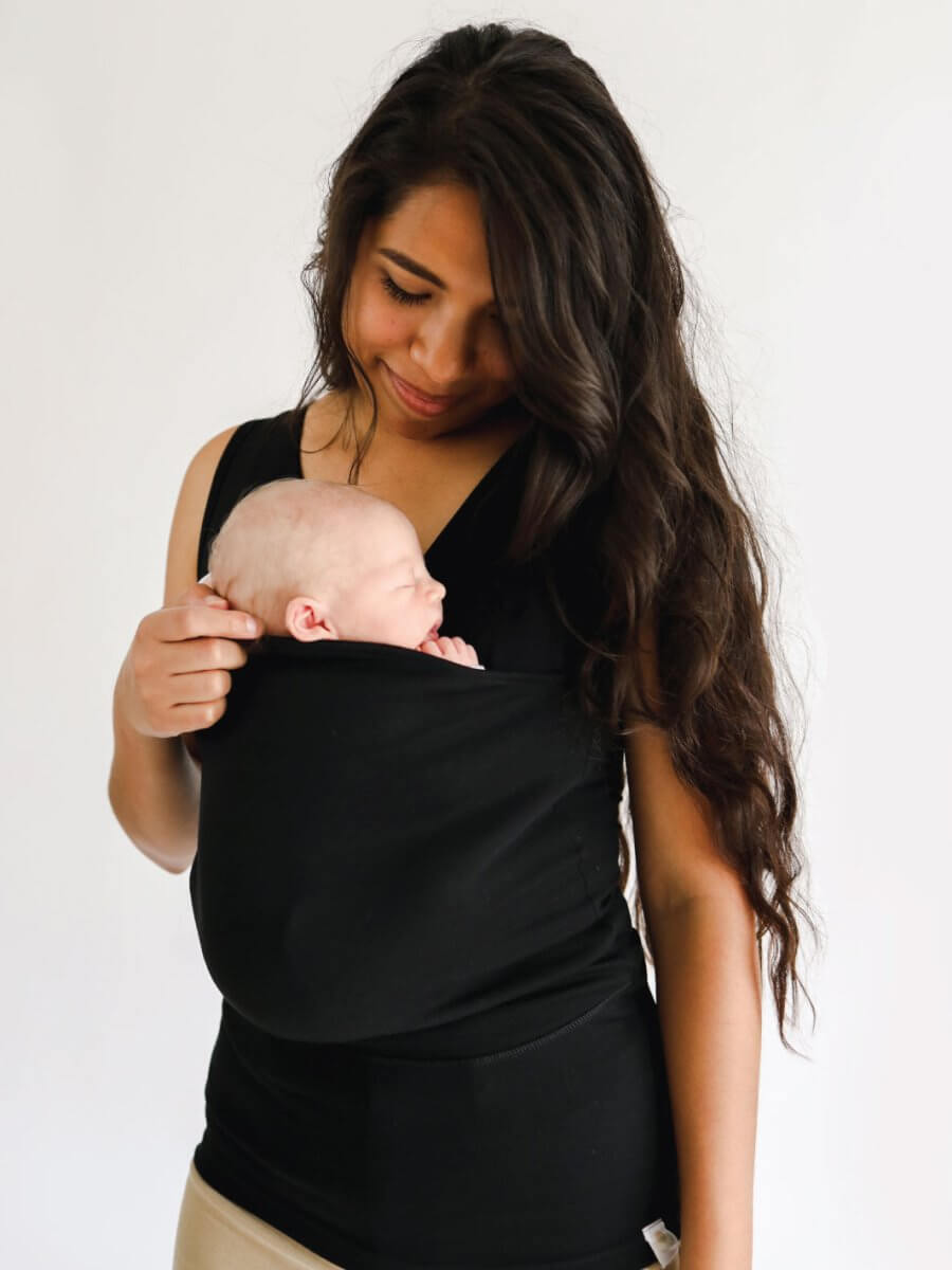 Draagshirt Baby T-Shirt met Geïntegreerde Draagdoek Handen Vrij voor Ouders