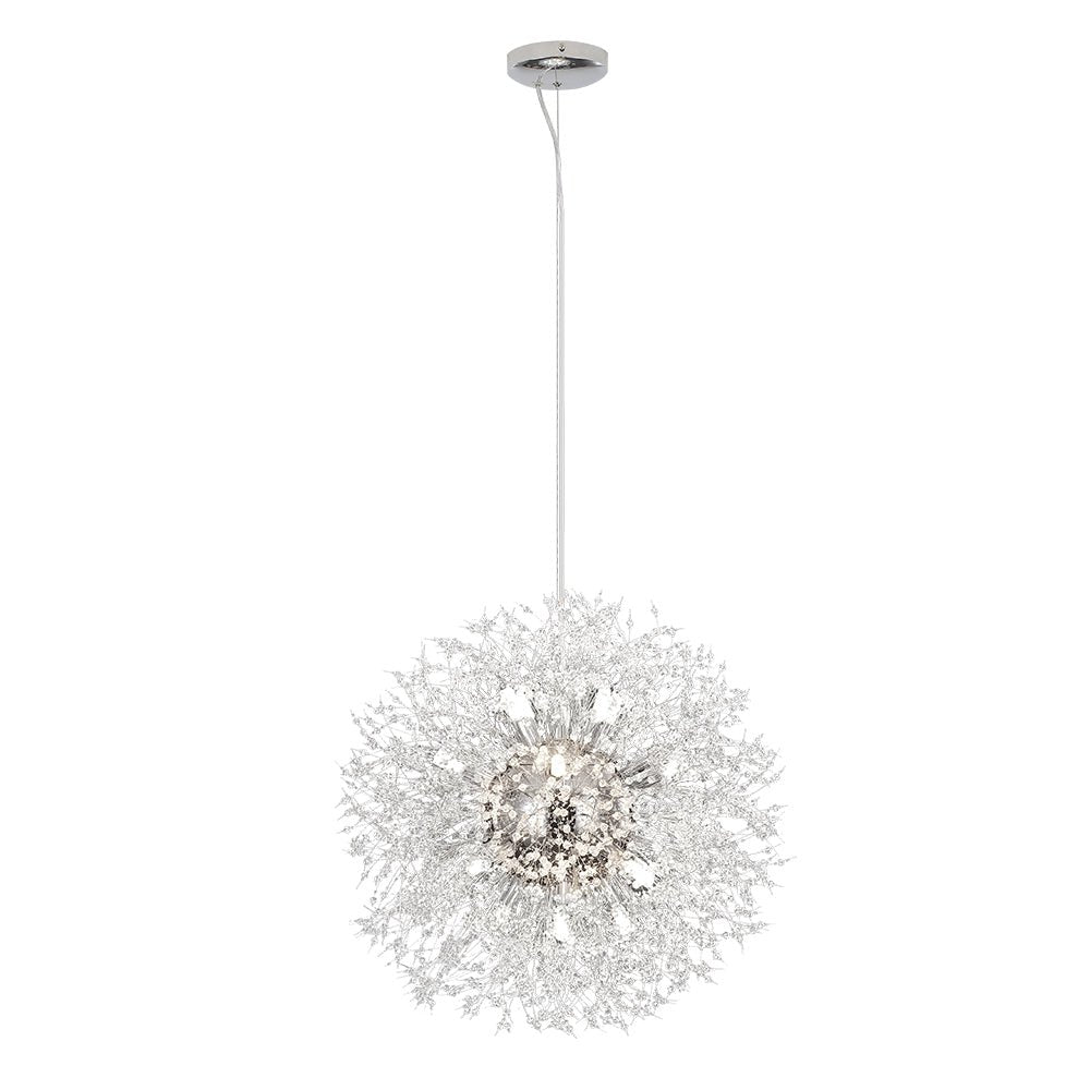 Kroonluchter Vuurwerk Sputnik 16-Lichts Kristal Messing 80cm Woonkamer Entree Dimbaar