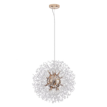 Kroonluchter Vuurwerk Sputnik 16-Lichts Kristal Messing 80cm Woonkamer Entree Dimbaar