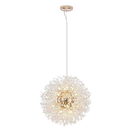 Kroonluchter Vuurwerk Sputnik 16-Lichts Kristal Messing 80cm Woonkamer Entree Dimbaar