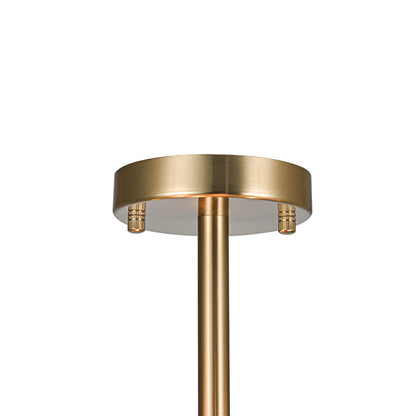 Plafondlamp Kristal Drum 4-Lichts Chroom Messing Dimbaar 38cm Woonkamer Glamour