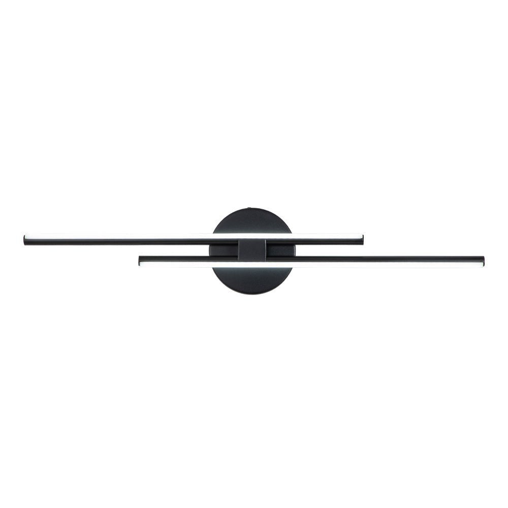 Plafondlamp LED Strip 12W Koel Wit Zwart Messing Nikkel 60-80cm Keuken Modern