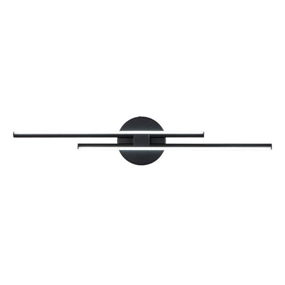 Plafondlamp LED Strip 12W Koel Wit Zwart Messing Nikkel 60-80cm Keuken Modern