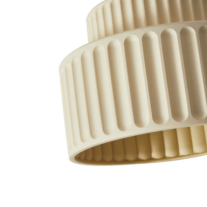 Plafondlamp Wabi-Sabi Resin Nordic Flush Mount Beige Groen Wit Dimbaar Woonkamer