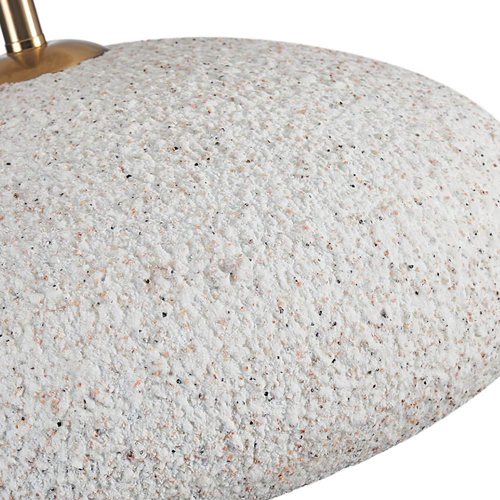 Plafondlamp Wabi-Sabi Koepel Nordic Gespikkeld Dimbaar Wit Geel Rood 35cm Woonkamer
