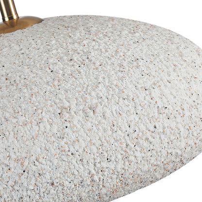 Plafondlamp Wabi-Sabi Koepel Nordic Gespikkeld Dimbaar Wit Geel Rood 35cm Woonkamer