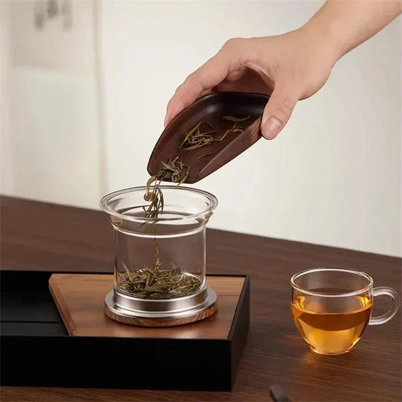 Glazen Theepot met Infuser – Tijdloos Design voor Rustige Theemomenten