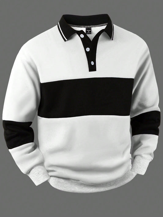 Heren Overhemd Lange Mouwen Casual Gestreept → Heren Overhemd Lange Mouw Gestreept Casual Kleding - StudioMarella