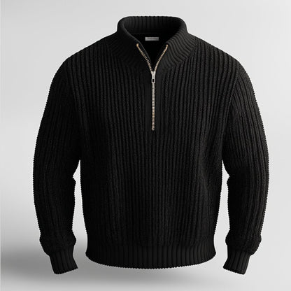 Softshell Sweatshirt Heren Waterafstotend Zip