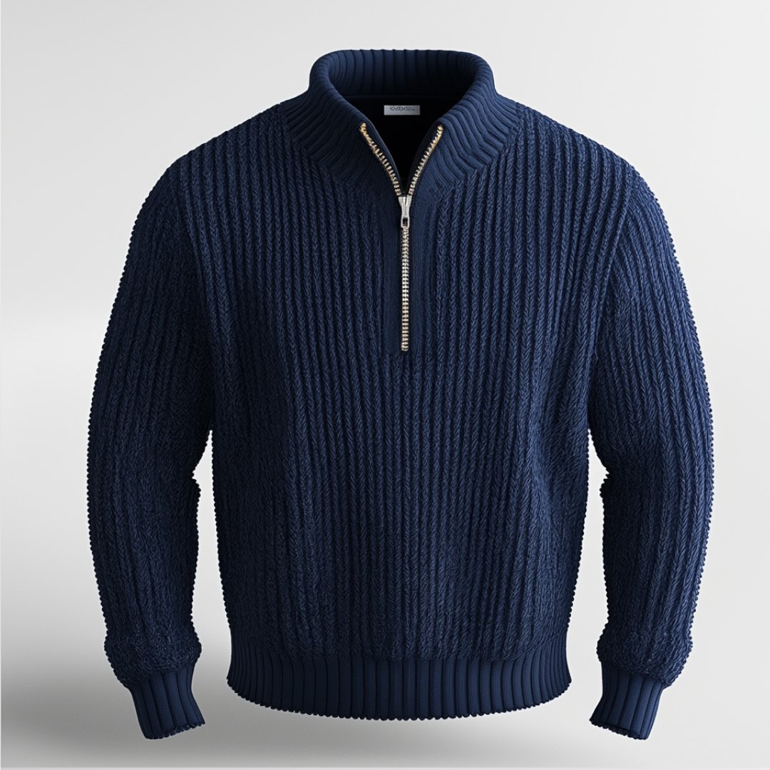 Softshell Sweatshirt Heren Waterafstotend Zip