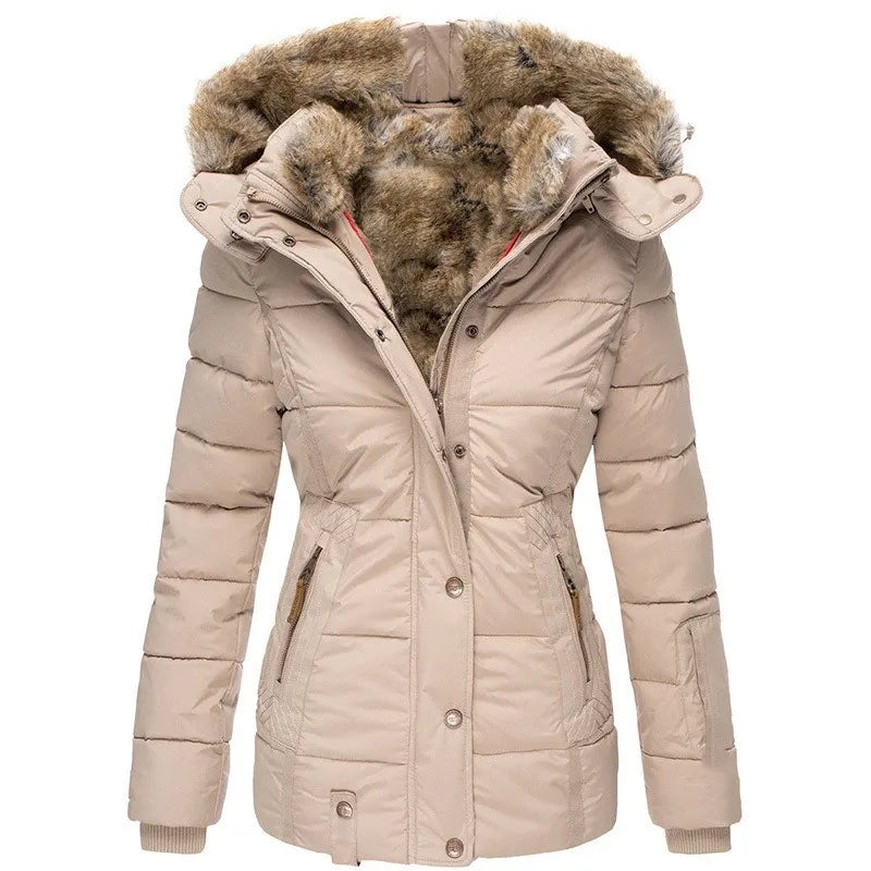 Dames Jasje Bontkraag Luxe Winterjas