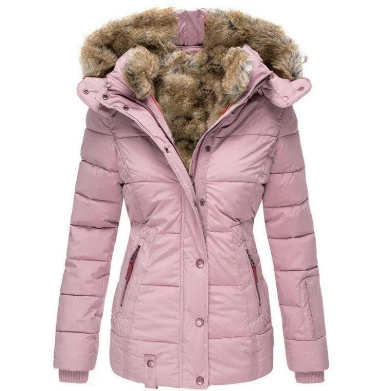 Dames Jasje Bontkraag Luxe Winterjas
