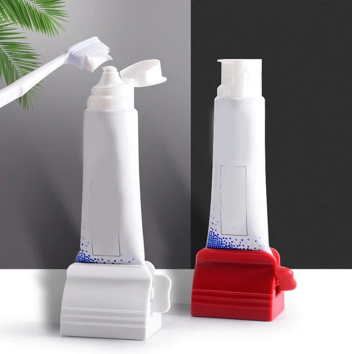 Tandpasta Uitknijper Set van 2 – Hygiënisch Tandpasta Uitknijtool voor Badkamer