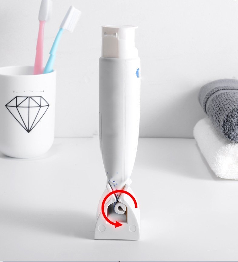 Tandpasta Uitknijper Set van 2 – Hygiënisch Tandpasta Uitknijtool voor Badkamer