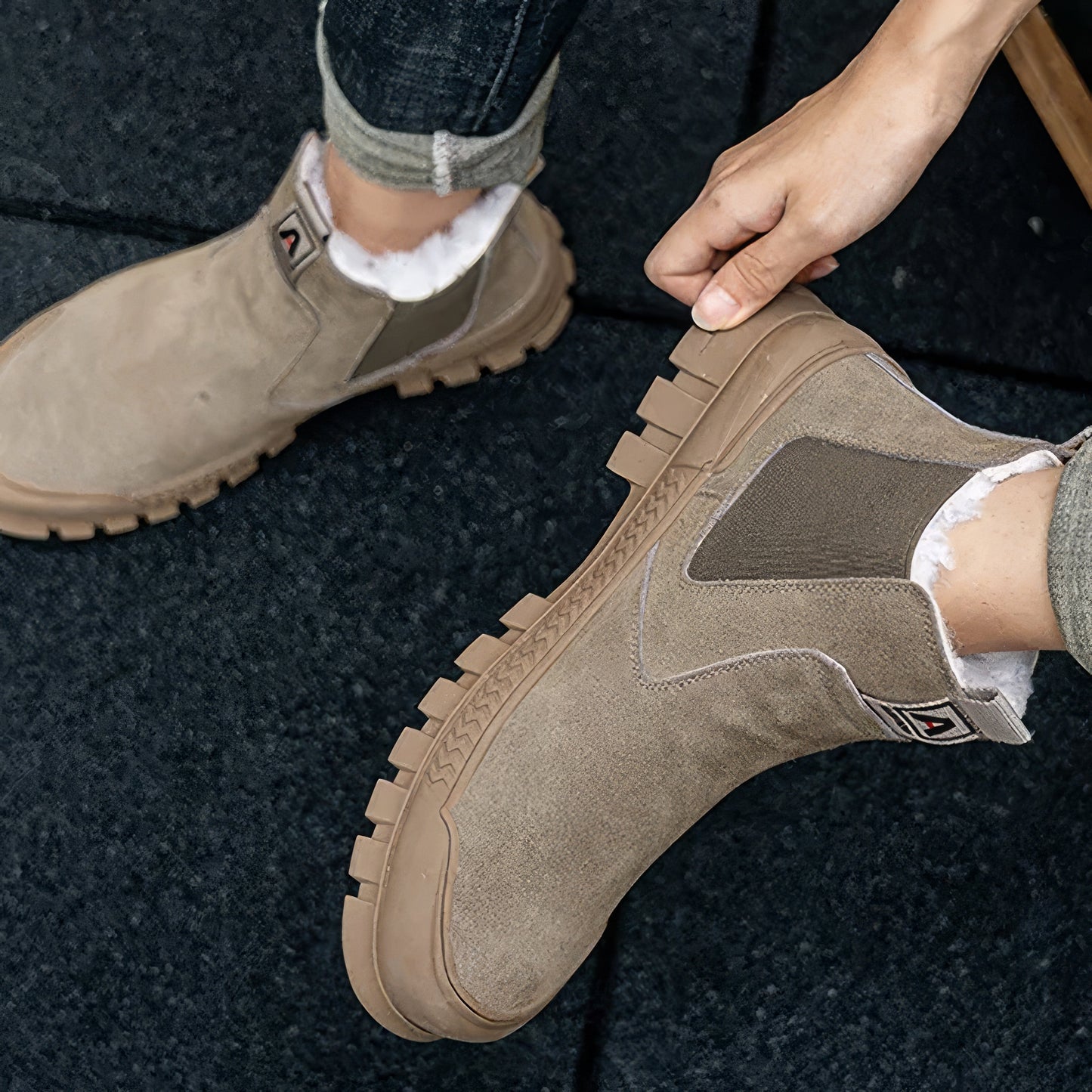 Robuuste Laarzen voor Mannen Comfortabel Italiaans Design